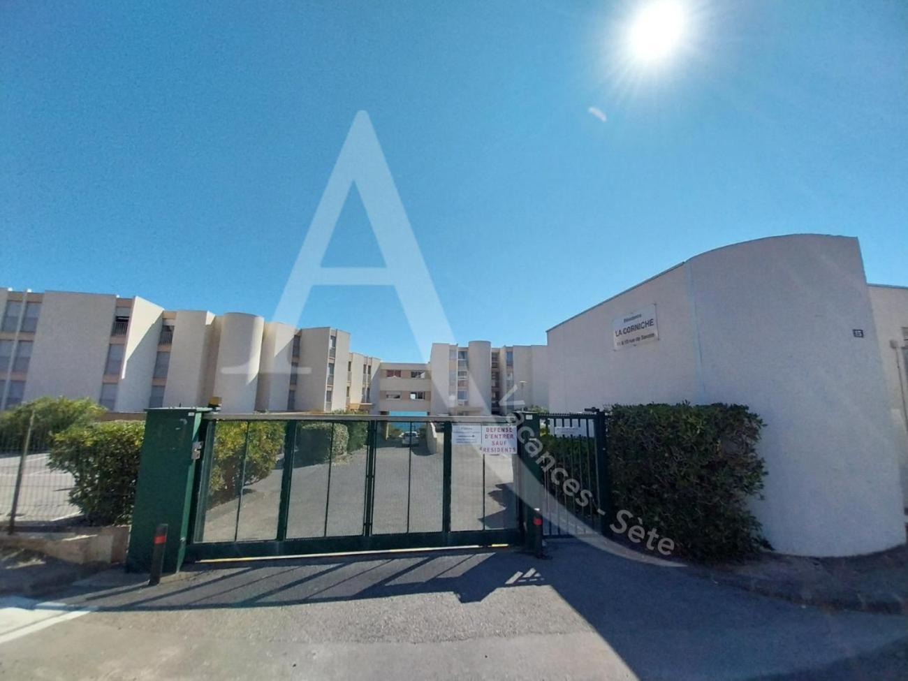 40 M², 1Ere Ligne Mer, Dernier Etage Avec Ascenseur Sète Extérieur photo